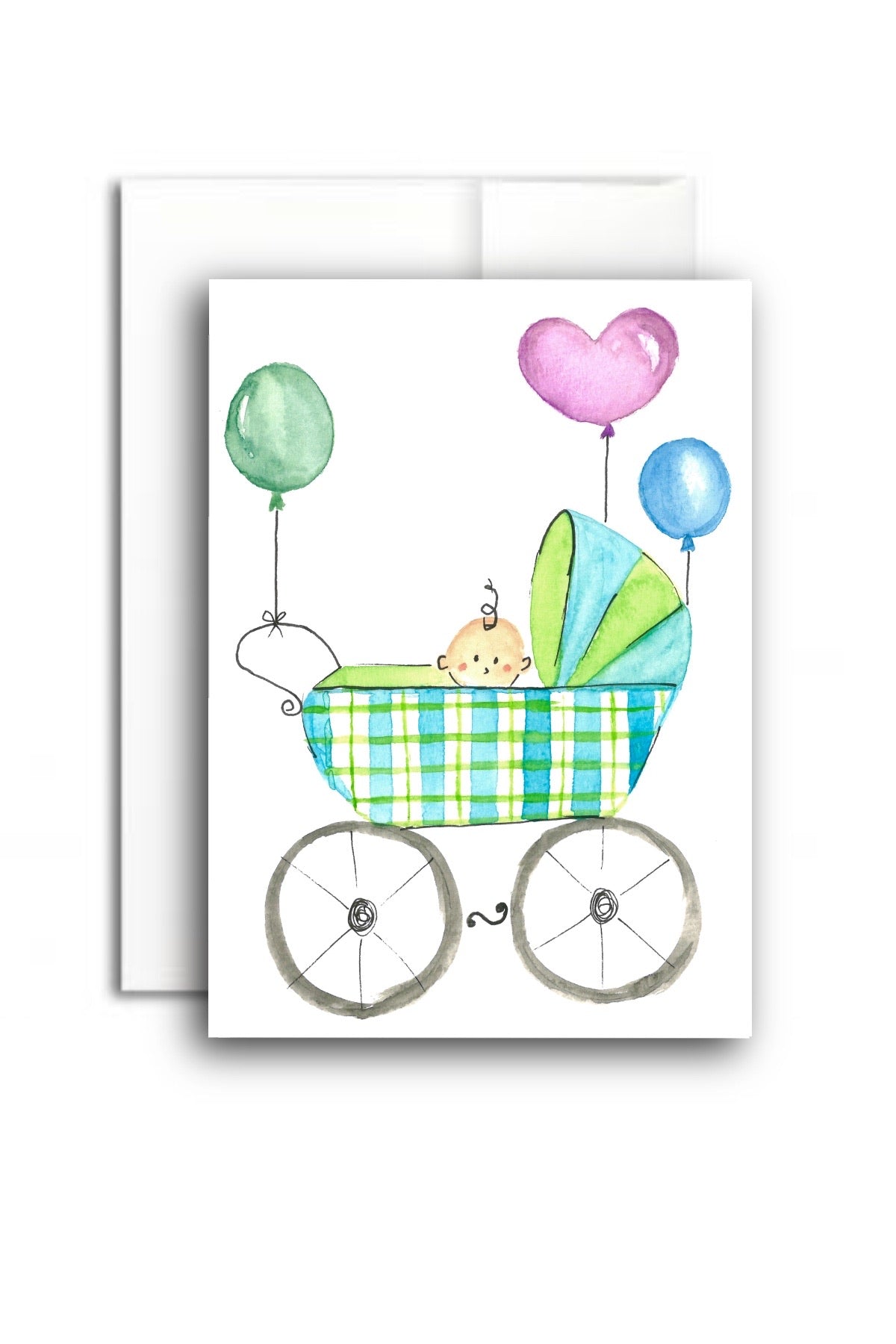 Vintage Stroller (Boy)